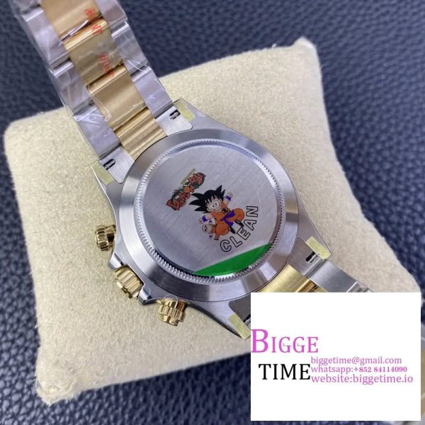 Daytona 116503 SS/YG Clean Factory 1:1 Best Edition White Stick Dial on SS/YG Oyster Bracelet A4130 - Image 9