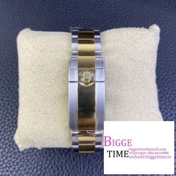 Daytona 116503 SS/YG Clean Factory 1:1 Best Edition White Stick Dial on SS/YG Oyster Bracelet A4130 - Image 7