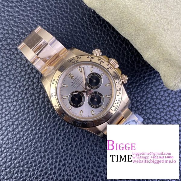 Daytona 116505 1:1 Best Edition Clean Factory RG Stick Dial on RG Bracelet A4130 - Image 2