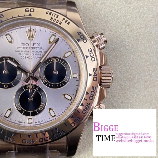 Daytona 116505 1:1 Best Edition Clean Factory RG Stick Dial on RG Bracelet A4130 - Image 5