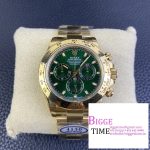 Daytona 116508 Clean Factory Best Edition 904L Steel Green Dial on YG Bracelet SA4130