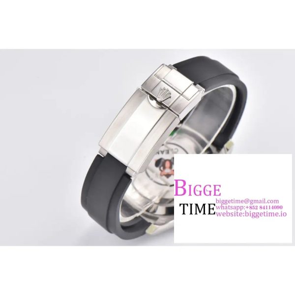 Daytona 116509 Clean 1:1 Best Edition 904L SS Case Gray Dial on Rubber Strap SA4130 V2 - Image 8