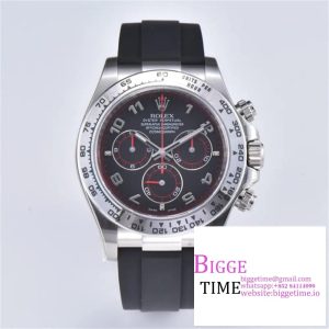 Daytona 116509 Clean 1:1 Best Edition 904L SS Case Gray Dial on Rubber Strap SA4130 V2
