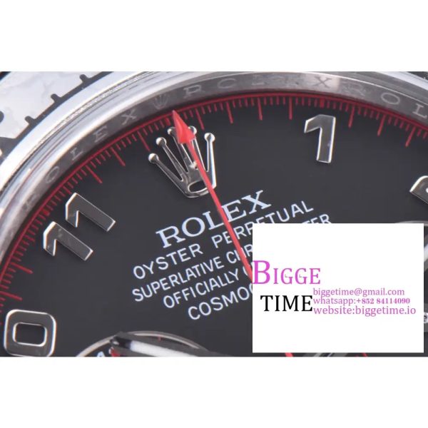 Daytona 116509 Clean 1:1 Best Edition 904L SS Case Gray Dial on Rubber Strap SA4130 V2 - Image 2