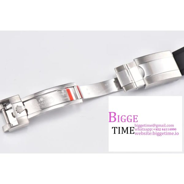 Daytona 116509 Clean 1:1 Best Edition 904L SS Case Gray Dial on Rubber Strap SA4130 V2 - Image 5