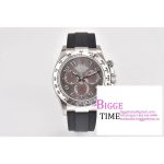 Daytona 116509 Clean 1:1 Best Edition 904L SS Case Gray Dial on Rubber Strap SA4130 V2
