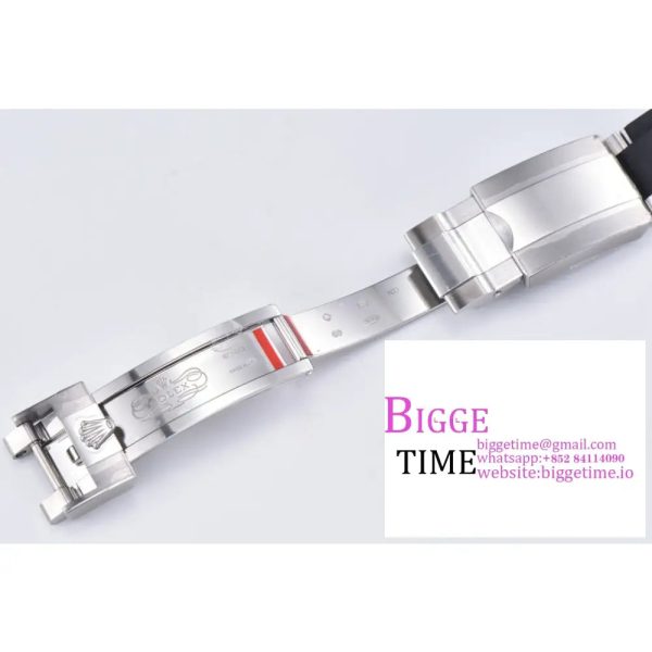 Daytona 116509 Clean 1:1 Best Edition 904L SS Case Gray Dial on Rubber Strap SA4130 V2 - Image 7