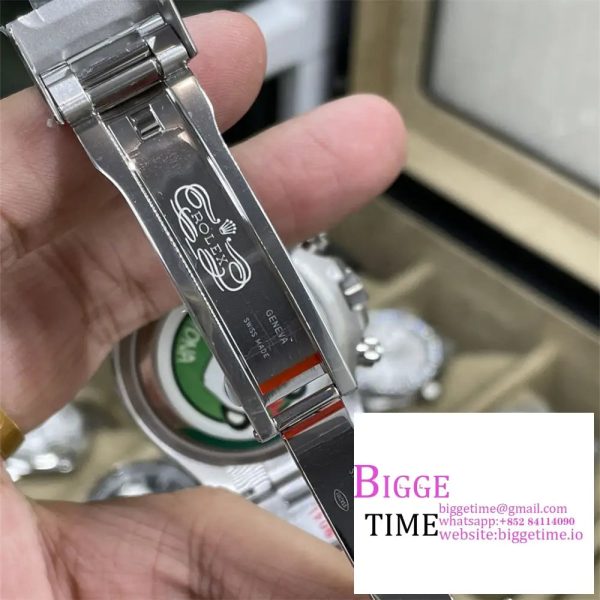 Daytona 126500 BTF 1:1 Best Edition 904L Steel White Dial on SS Bracelet DD4131 - Image 7