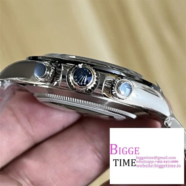 Daytona 126500 BTF 1:1 Best Edition 904L Steel White Dial on SS Bracelet DD4131 - Image 6
