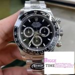 Daytona 126500  Ceramic Bezel Black Dial SS Bracelet BTF DD4131