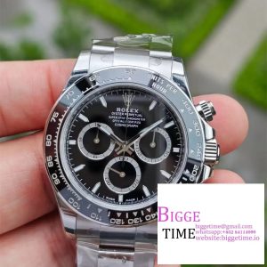 Daytona 126500 VSF 1:1 Best Edition 904L Steel Black Dial on SS Bracelet DD4131