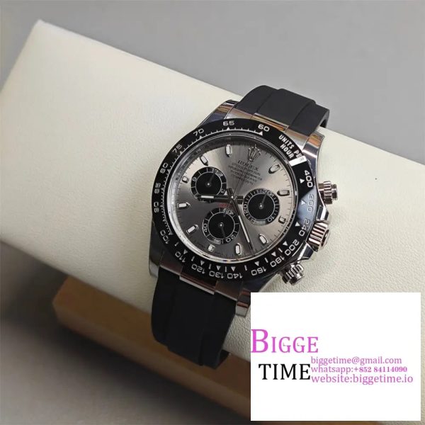 Daytona 126519 Ceramic Bezel Gray Dial Oysterflex Strap BTF DD4131 - Image 4