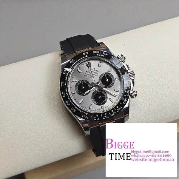 Daytona 126519 Ceramic Bezel Gray Dial Oysterflex Strap BTF DD4131 - Image 3