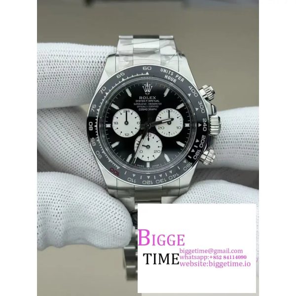 Daytona 126529 40mm Le Mans SS/SS Black Dial Clean SH4132 (24Hour Subdial)