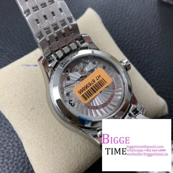 De Ville Hour Vision 41mm SS VSF 1:1 Best Edition Blue Dial on SS Bracelet A8500 - Image 9