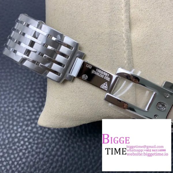 De Ville Hour Vision 41mm SS VSF 1:1 Best Edition White Dial on SS Bracelet A8500 - Image 8