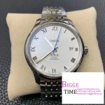 De Ville Hour Vision 41mm SS VSF 1:1 Best Edition White Dial on SS Bracelet A8500