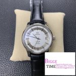 De Ville Hour Vision 41mm White/Silver Dial Black Rubber Strap VSF A8500