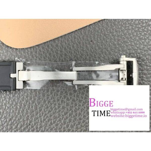 Excalibur Tourbillon 45m Black Openwork Black Rubber Strap JBF Tourb - Image 6