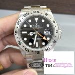 Explorer II 42mm 226570 904L SS Clean Factory 1:1 Best Edition Black Dial on Bracelet DD3285 CHS