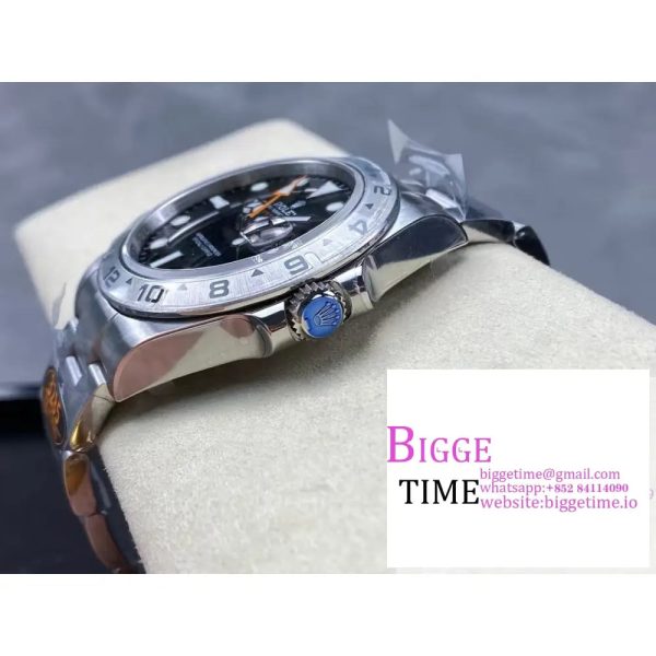 Explorer II 42mm 226570 Black Dial SS Bracelet QF Factory DD3285 - Image 6