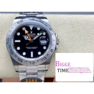 Explorer II 42mm 226570 Black Dial SS Bracelet QF Factory DD3285
