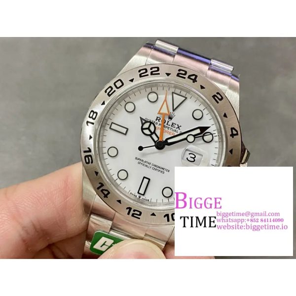 Explorer II 42mm 226570 White Dial SS Bracelet C+F SH3285 - Image 3