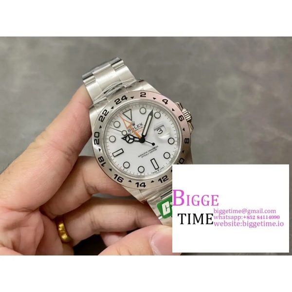 Explorer II 42mm 226570 White Dial SS Bracelet C+F SH3285 - Image 4