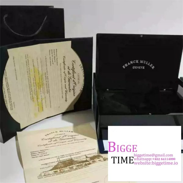 Franck Muller Wooden Box - Image 4