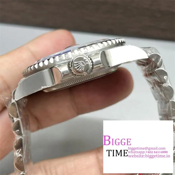 GMT Master II 126710 904L SS ARF Black/Blue Bezel 1:1 Best Edition on Jubilee Bracelet VR3285 - Image 6