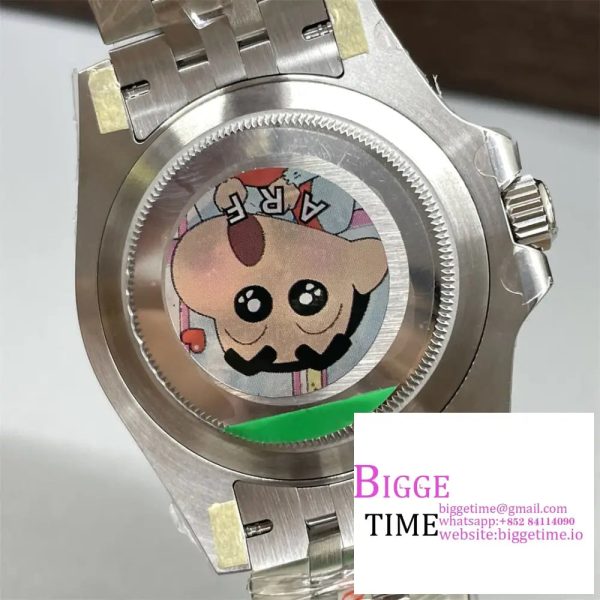 GMT Master II 126710 904L SS ARF Black/Blue Bezel 1:1 Best Edition on Jubilee Bracelet VR3285 - Image 9