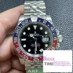 GMT Master II 126710 904L SS ARF Pepsi Bezel 1:1 Best Edition on Jubilee Bracelet VR3285