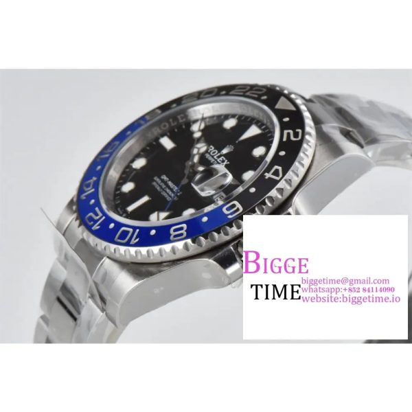 GMT-Master II 126710 BLNR Black/Blue Ceramic 904L Steel Clean Factory Best Edition on Oyster Bracelet DD3285 CHS - Image 5
