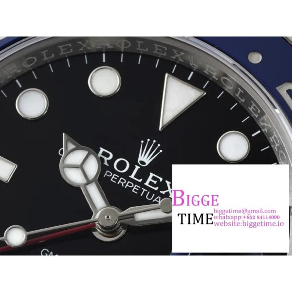 GMT-Master II 126710 BLRO 904L Blue/Red Ceramic Bezel Jubilee Bracelet C+F DD3285 - Image 4