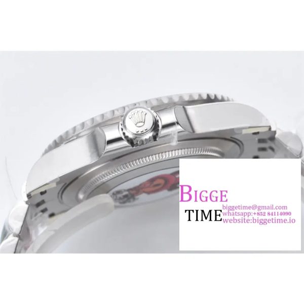 GMT-Master II 126710 BLRO Red/Blue Ceramic 904L Steel Clean Factory Best Edition on Jubilee Bracelet DD3285 CHS (New Bezel Insert) - Image 3