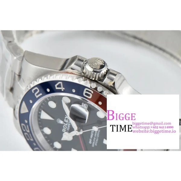 GMT-Master II 126710 BLRO Red/Blue Ceramic 904L Steel Clean Factory Best Edition on Oyster Bracelet DD3285 CHS - Image 2