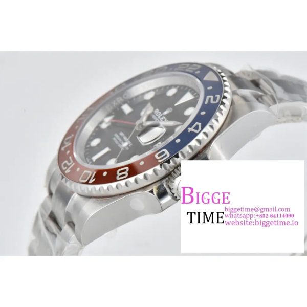 GMT-Master II 126710 BLRO Red/Blue Ceramic 904L Steel Clean Factory Best Edition on Oyster Bracelet DD3285 CHS - Image 3
