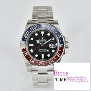 GMT-Master II 126710 BLRO Red/Blue Ceramic 904L Steel Clean Factory Best Edition on Oyster Bracelet DD3285 CHS