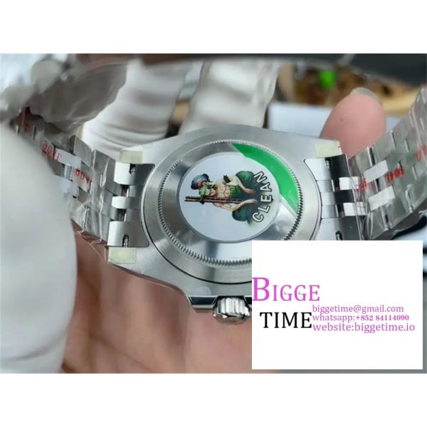 GMT-Master II 126710 GRNR Black/Gray Ceramic 904L Steel Clean 1:1 Best Edition on Jubilee Strap DD3285 - Image 9
