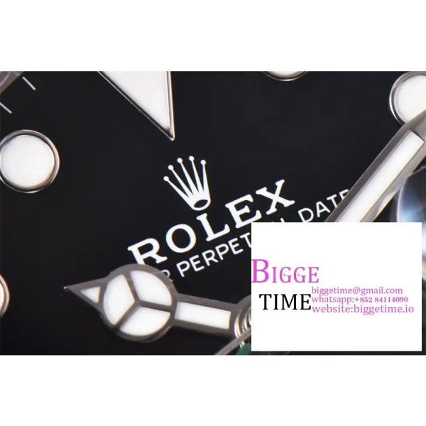 GMT-Master II 126710 GRNR Black/Gray Ceramic 904L Steel Clean 1:1 Best Edition on Oyster Strap DD3285 - Image 9