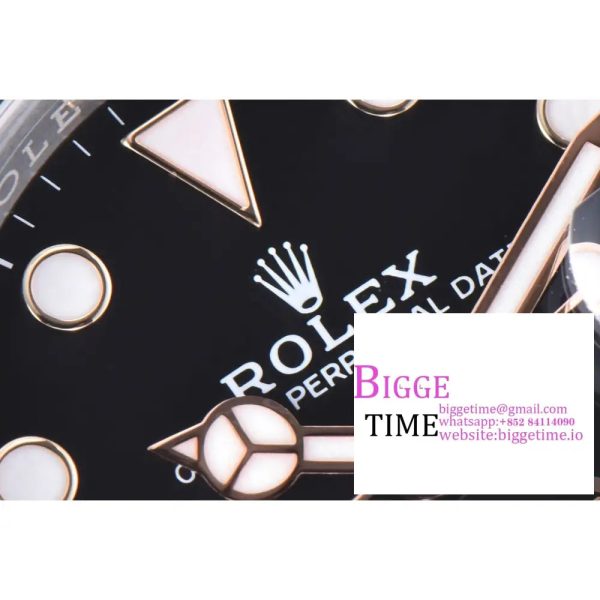 GMT-Master II 126711 CHNR Black/Brown Ceramic Clean Factory Best Edition on SS/RG Bracelet DD3285 CHS - Image 9
