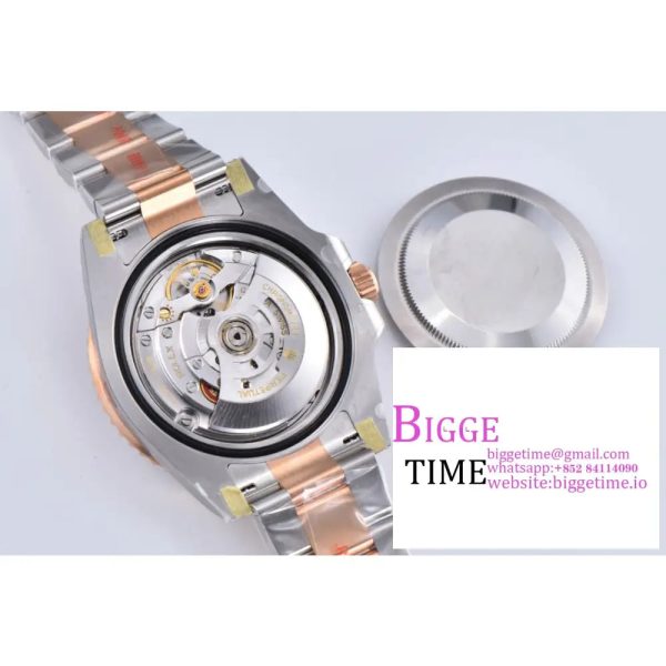 GMT-Master II 126711 CHNR Black/Brown Ceramic Clean Factory Best Edition on SS/RG Bracelet DD3285 CHS - Image 10