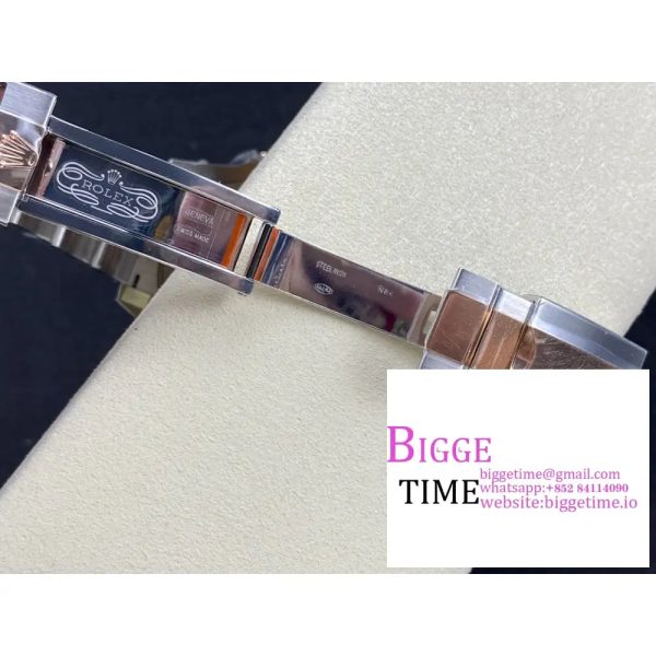 GMT-Master II 126711 CHNR Root Beer 904L Black/Brown Ceramic Bezel RG/SS Oyster Bracelet C+F DD3285 - Image 6