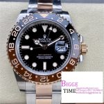 GMT-Master II 126711 CHNR Root Beer 904L Black/Brown Ceramic Bezel RG/SS Oyster Bracelet C+F DD3285