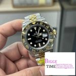 GMT Master II 126713 SS Clean 1:1 Best Edition Black Dial on YG/SS Jubilee Bracelet DD3285