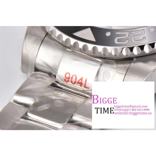 GMT Master II 126720 VTNR 904L SS Clean Factory 1:1 Best Edition on Oyster Bracelet DD3285 CHS - Image 3