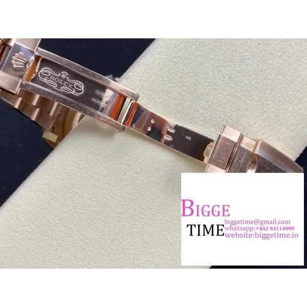 GMT-Master II RG 126715 CHNR 904L Black/Brown Ceramic Bezel RG Oyster Bracelet C+F DD3285 - Image 6