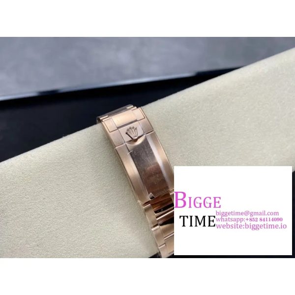 GMT-Master II RG 126715 CHNR 904L Black/Brown Ceramic Bezel RG Oyster Bracelet C+F DD3285 - Image 7