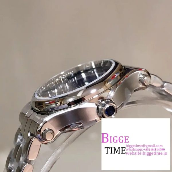 Happy Sport 30mm Blue Dial SS Bracelet NRF A2892 - Image 8