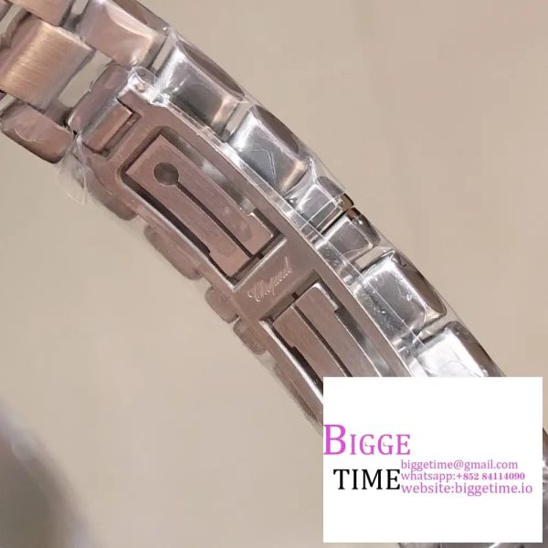 Happy Sport 30mm White Dial SS Bracelet NRF A2892 - Image 7